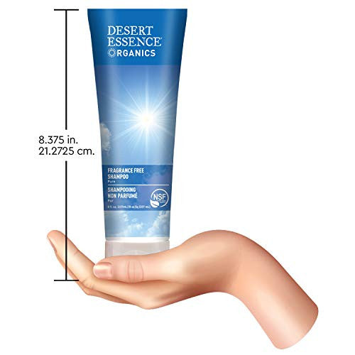 Desert Essence Unscented Shampoo (1x8 Oz)-1